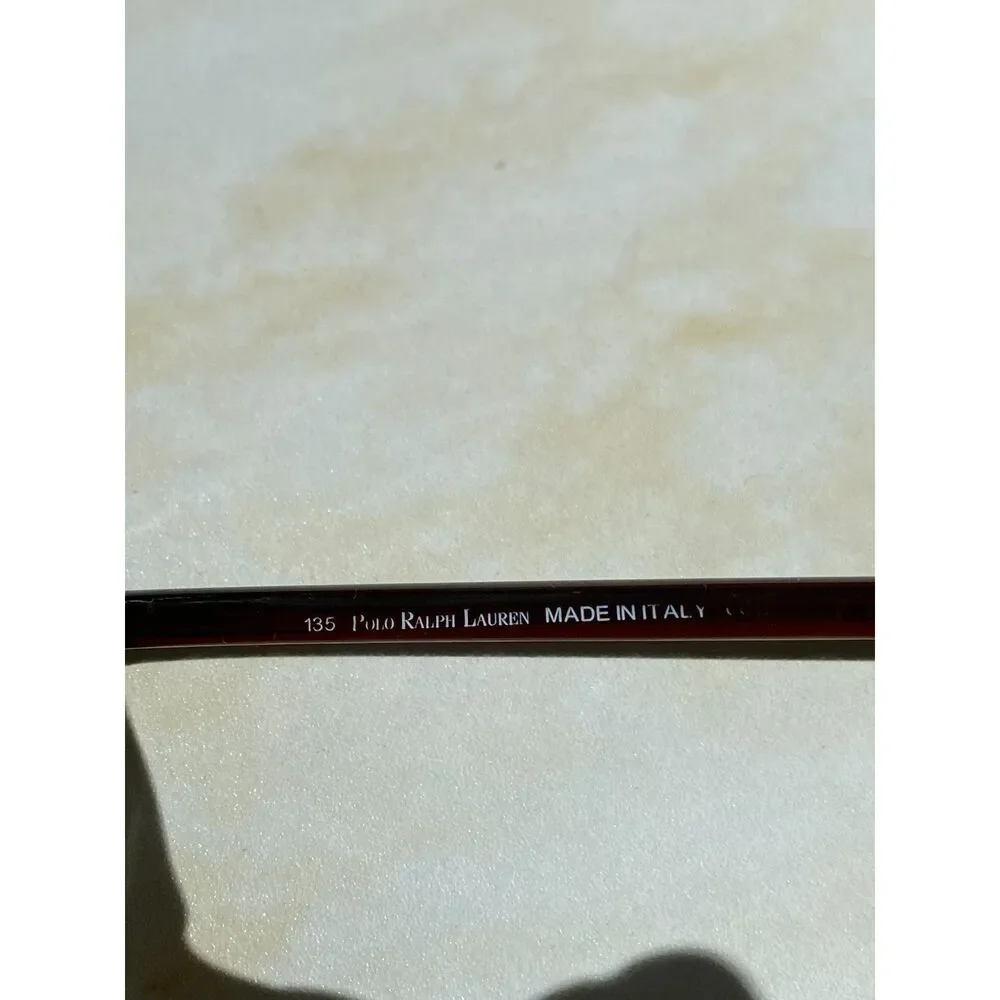 Vintage Polo Ralph Lauren Eye Glasses in Brown Frames